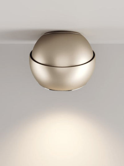 Spider Plafoniera lampada soffitto LED orientabile champagne opaco