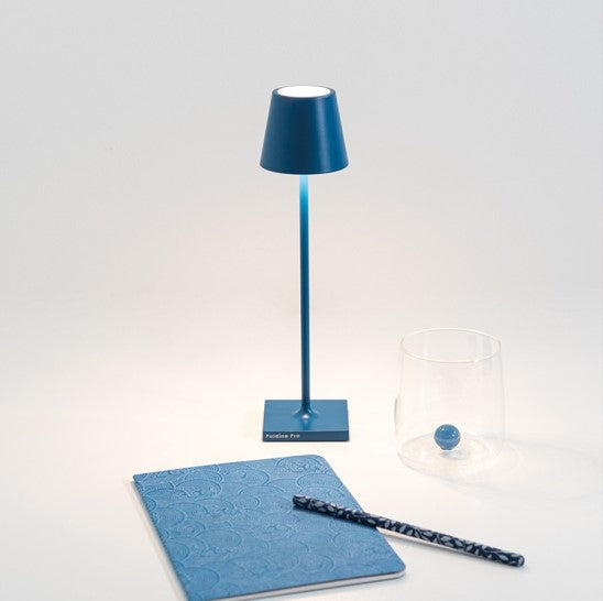 Poldina Pro Micro Bianco Lampada ricaricabile da tavolo